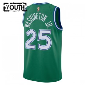 Barn Dallas Mavericks Tröja Washington JR Nike 2025-26 Classic Edition Grön Swingman